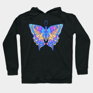 Funky Vintage Butterfly Hoodie